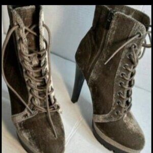 ALDO Velvet Ankle Boots